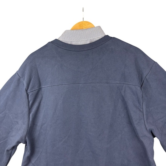 NWT Anthropologie En Elly “New York” Layered OVERSIZED Sweatshirt Dress – Sz S - Picture 13 of 16